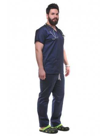 Costum Medical Clasic/Unisex Bleumarin