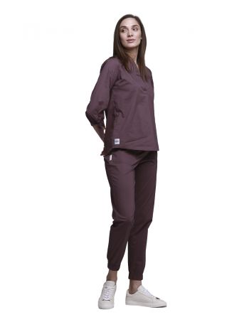 Scrub Set 40789 Eggplant