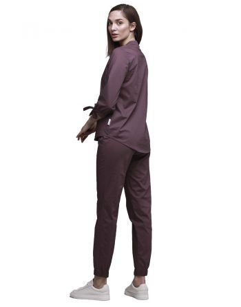 Scrub Set 40789 Eggplant