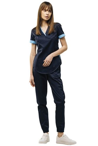 Orvosi öltöny 1489 Sötétkék