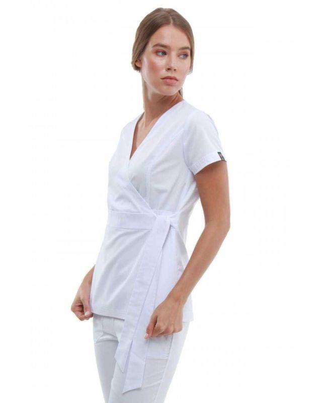 Bluza Medicala pentru femei 28 Alb