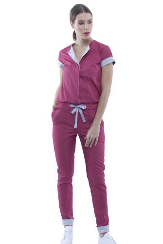Medical Coverall 25 Plum